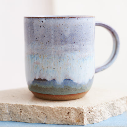 Coastal Handmade Ceramic Mug - Tall