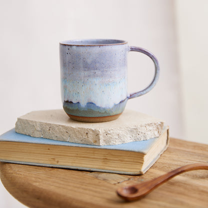 Coastal Handmade Ceramic Mug - Tall
