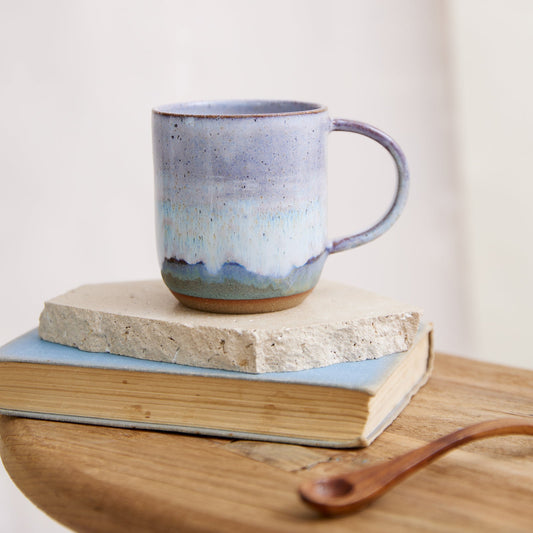 Coastal Handmade Ceramic Mug - Tall - Second
